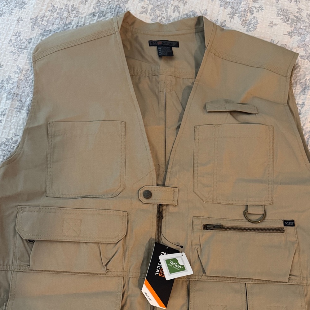Tan Tactical Vest for Men